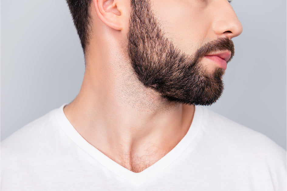 full beard neckline