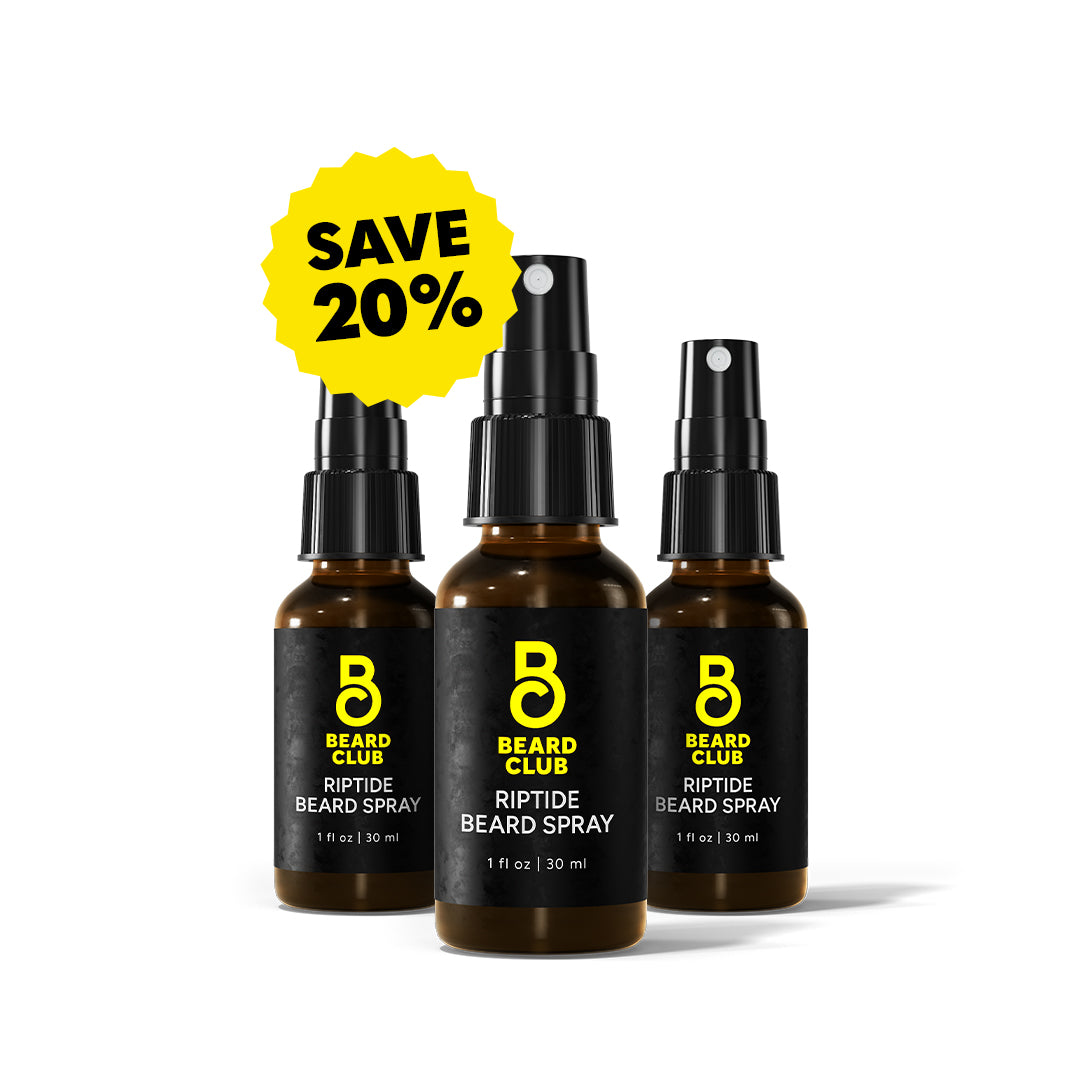 Riptide Beard Spray 3-Pack