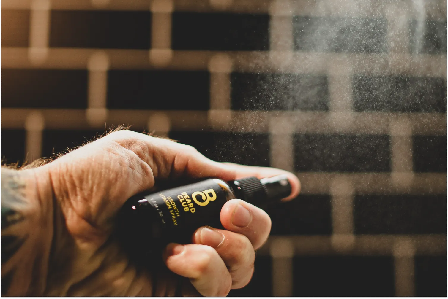 How To Use the Vitamin Spray From The Beard Club