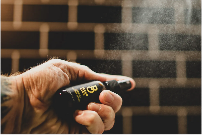 How To Use the Vitamin Spray From The Beard Club