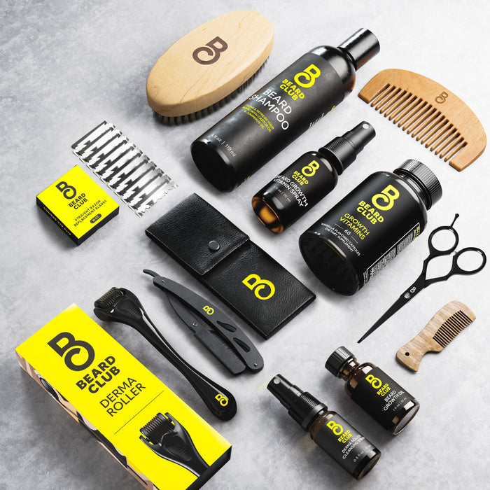 The Beard Club Reviews Before And After Do Beard Rollers Work: Derma Roller Before and After – The Beard Club