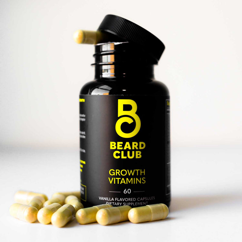 Beard Club Growth Vitamins Side Effects Advanced Beard Growth Kit Routine - Beard Growth Vitamins – The Beard Club
