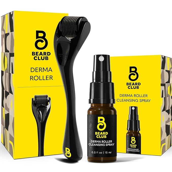 Derma Roller & Cleansing Spray Kit