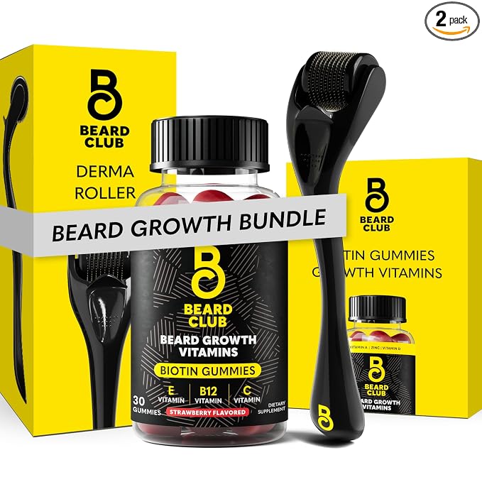 Growth Gummies & Derma Roller