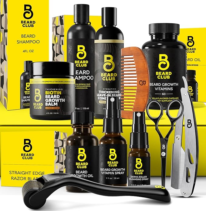 Titanium Beard Growth Kit