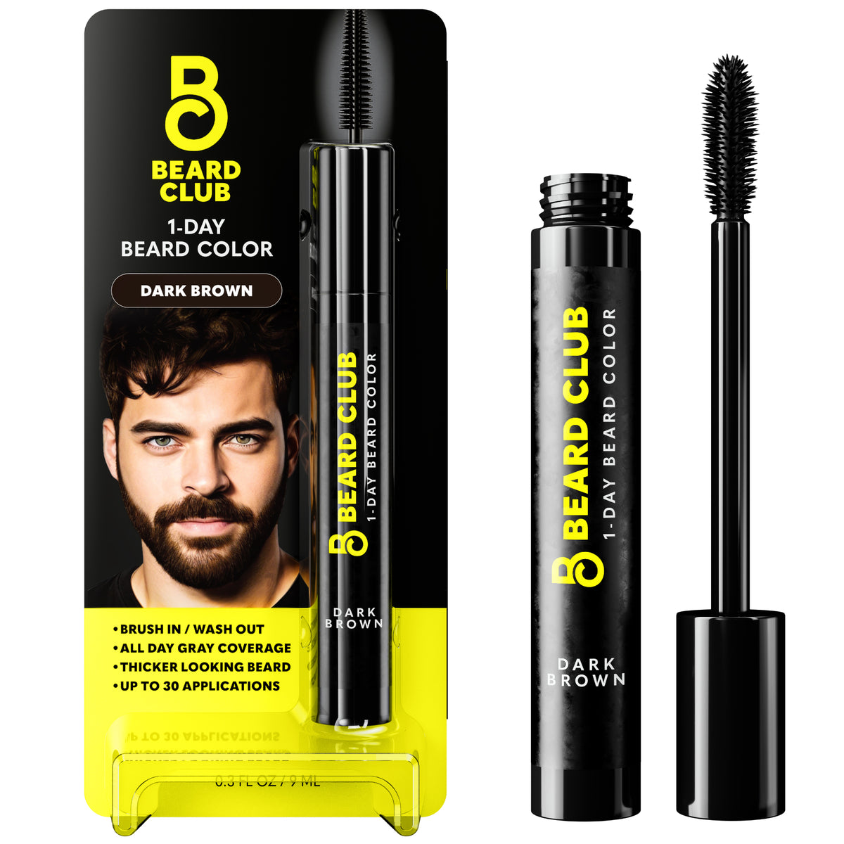Beard Color Kit 1-Day Beard Dye - Temporary Beard Color for Men | The Beard Club