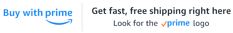 Buy with prime | get fast, free shipping right here. Look for the Prime logo.