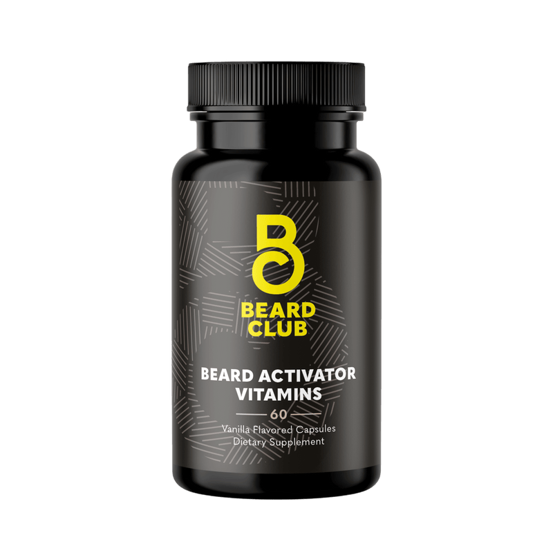 Beard Growth Vitamins