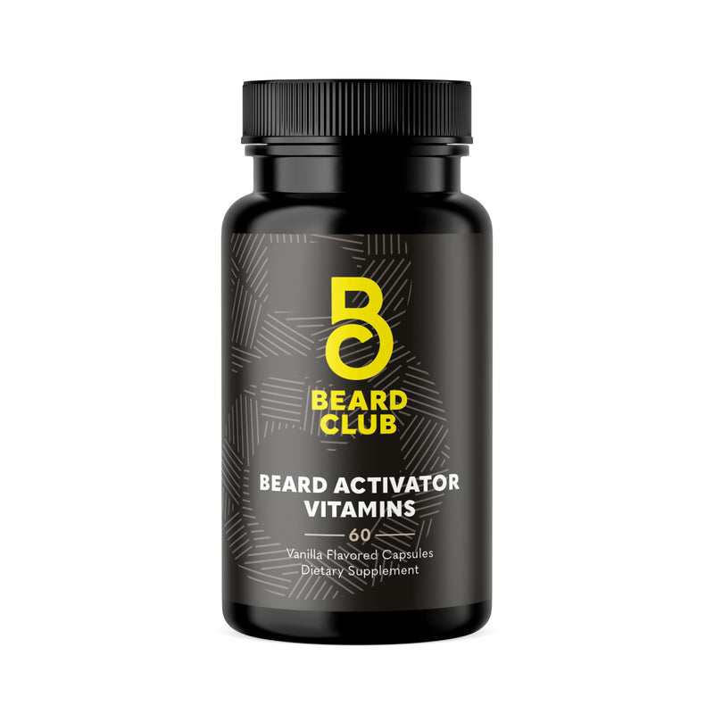 Beard Growth Vitamins