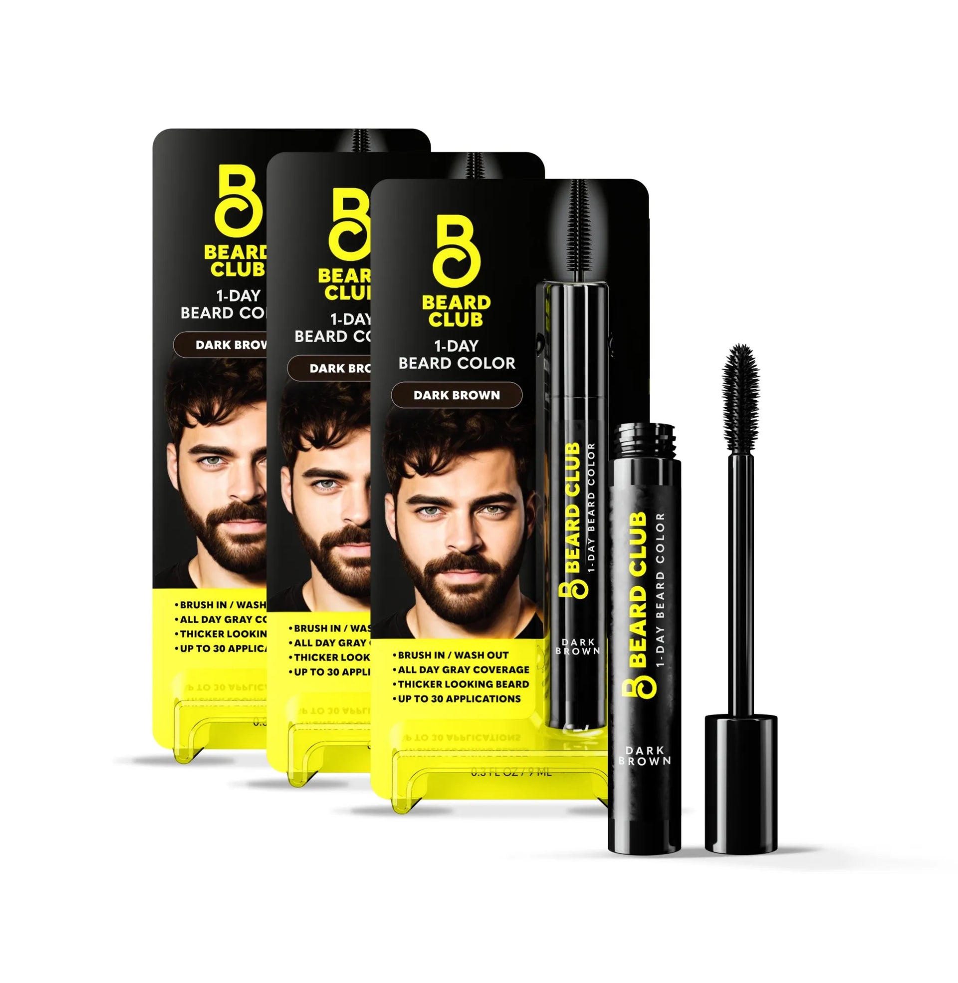 3-Pack Beard Color