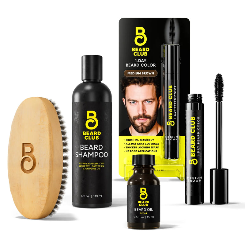 Beard Color Kit - Medium Brown