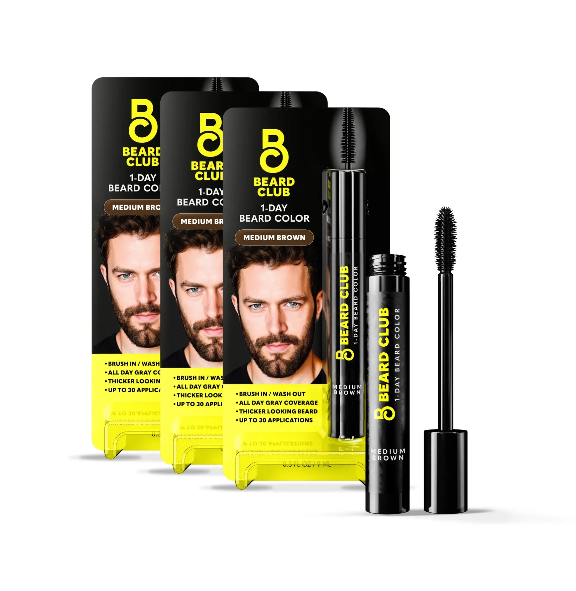 3-Pack Beard Color