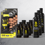 3-Pack Beard & Hair Color Kit - Dark Brown