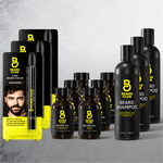 3 Pack Beard Color Kit - Dark Brown
