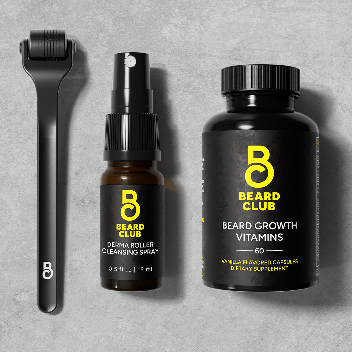 Derma Roller Beard Support Growth Kit