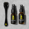 Derma Roller Refresh Beard Growth Kit - Derma Roller, Derma Roller Cleansing Spray and Beard Growth Vitamin Spray