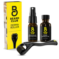 Derma Roller Moisturizing Beard Growth Kit