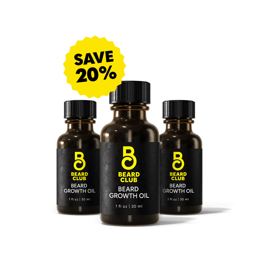 Beard Growth Oil 3-Pack