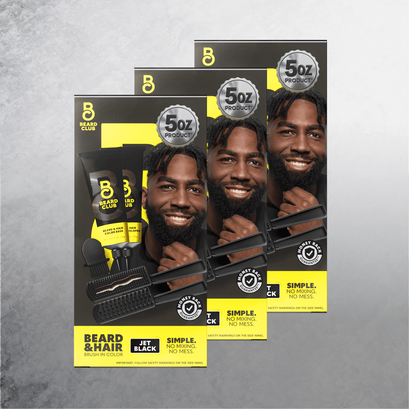 3-Pack Beard & Hair Color