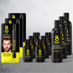 3 Pack Beard Color Kit - Light Brown