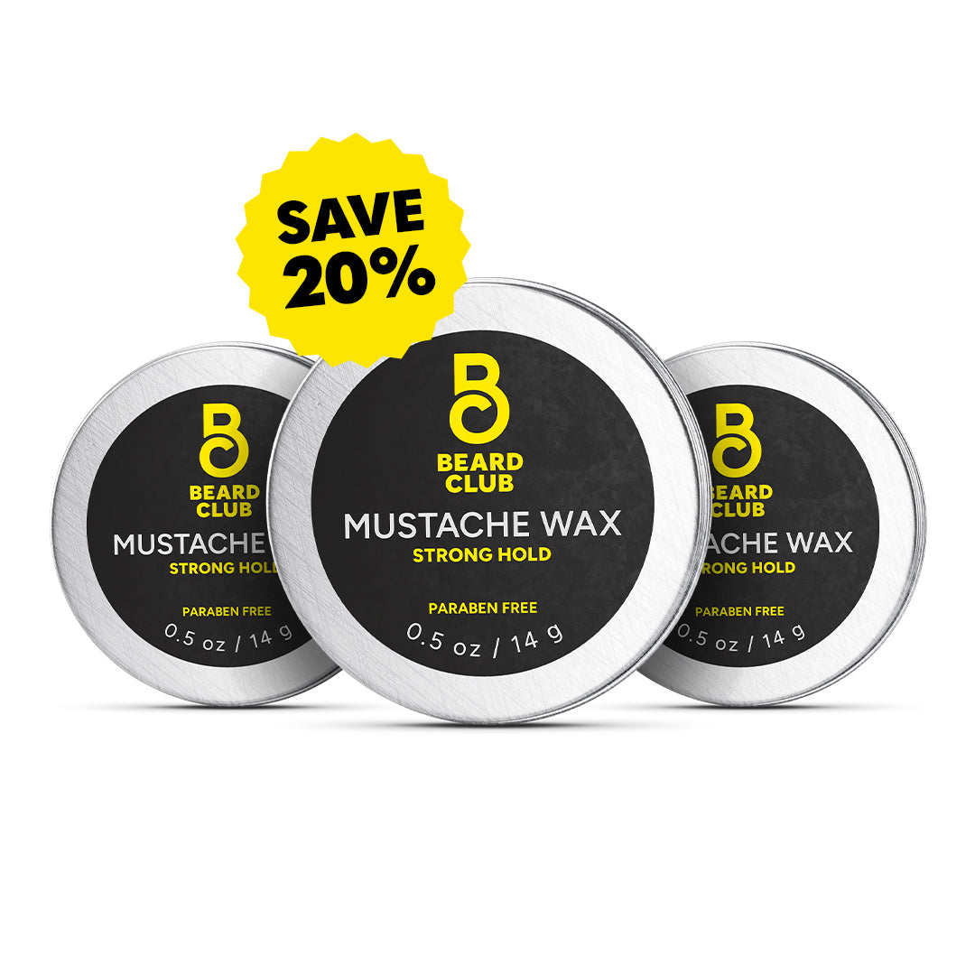 Mustache Wax 3-Pack