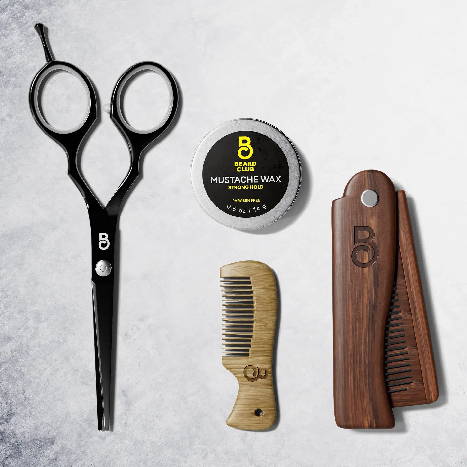 Mustache Care Kit