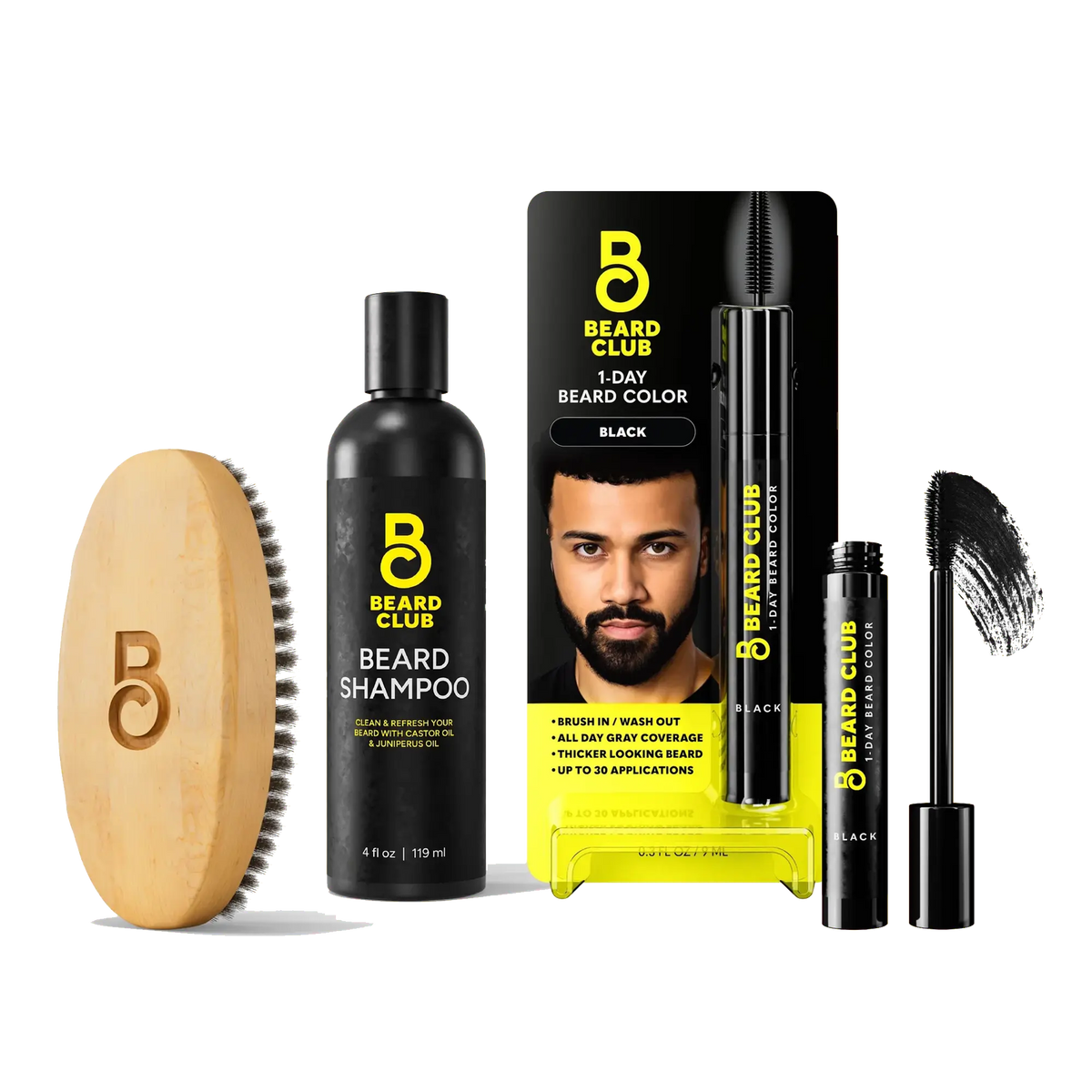 Beard Color Kit - Black