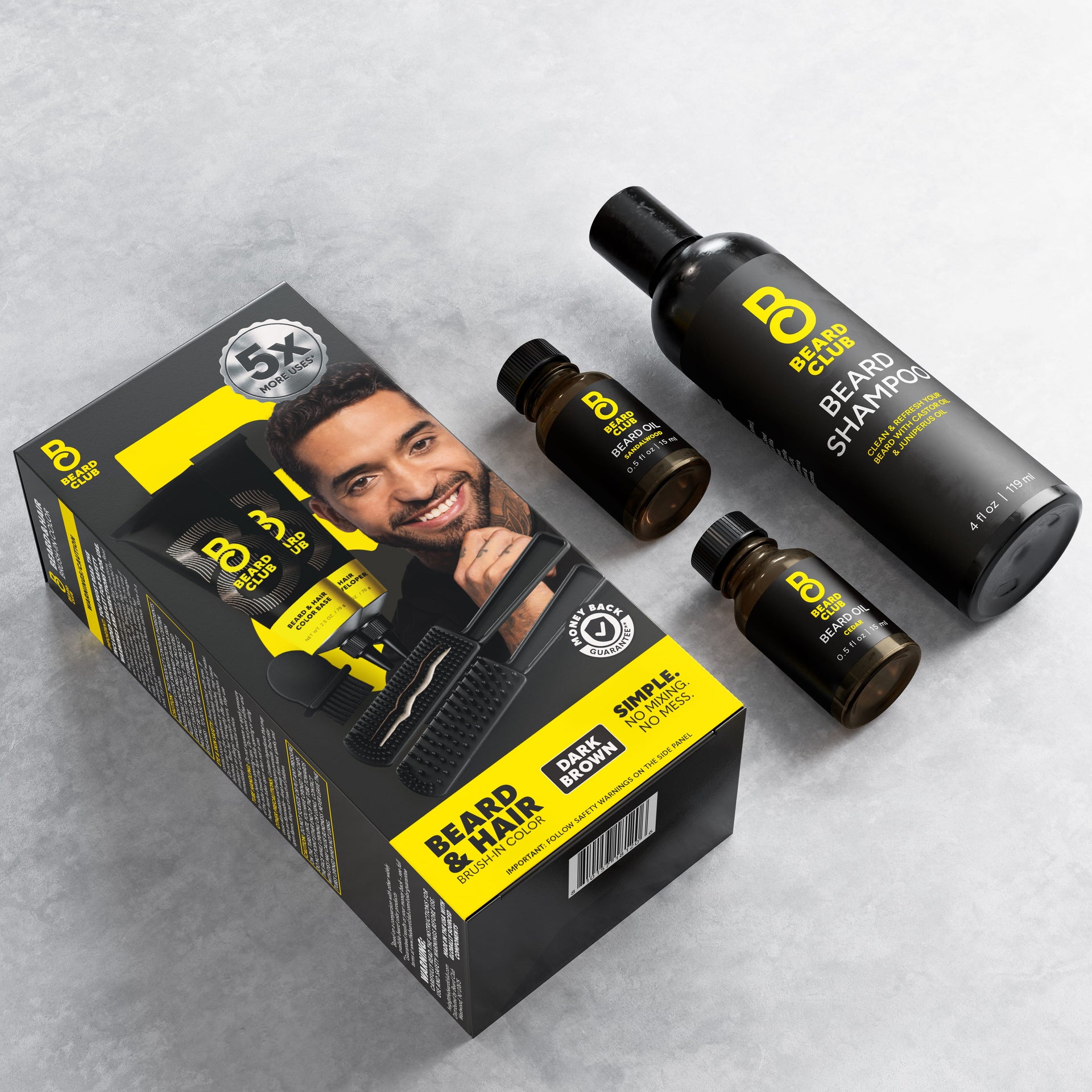 Beard & Hair Color Kit
