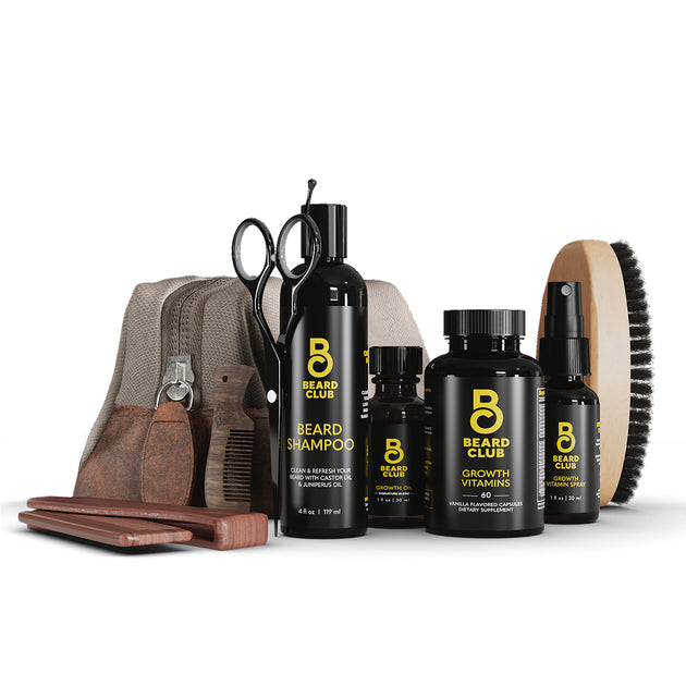 Premium Beard Growth Kit The Beard Club