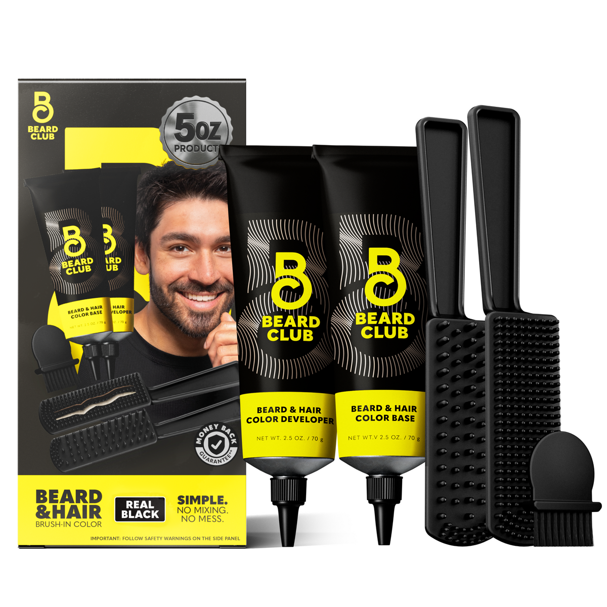 Beard Color Kit Beard & Hair Dye - Beard & Hair Dye for Men | The Beard Club