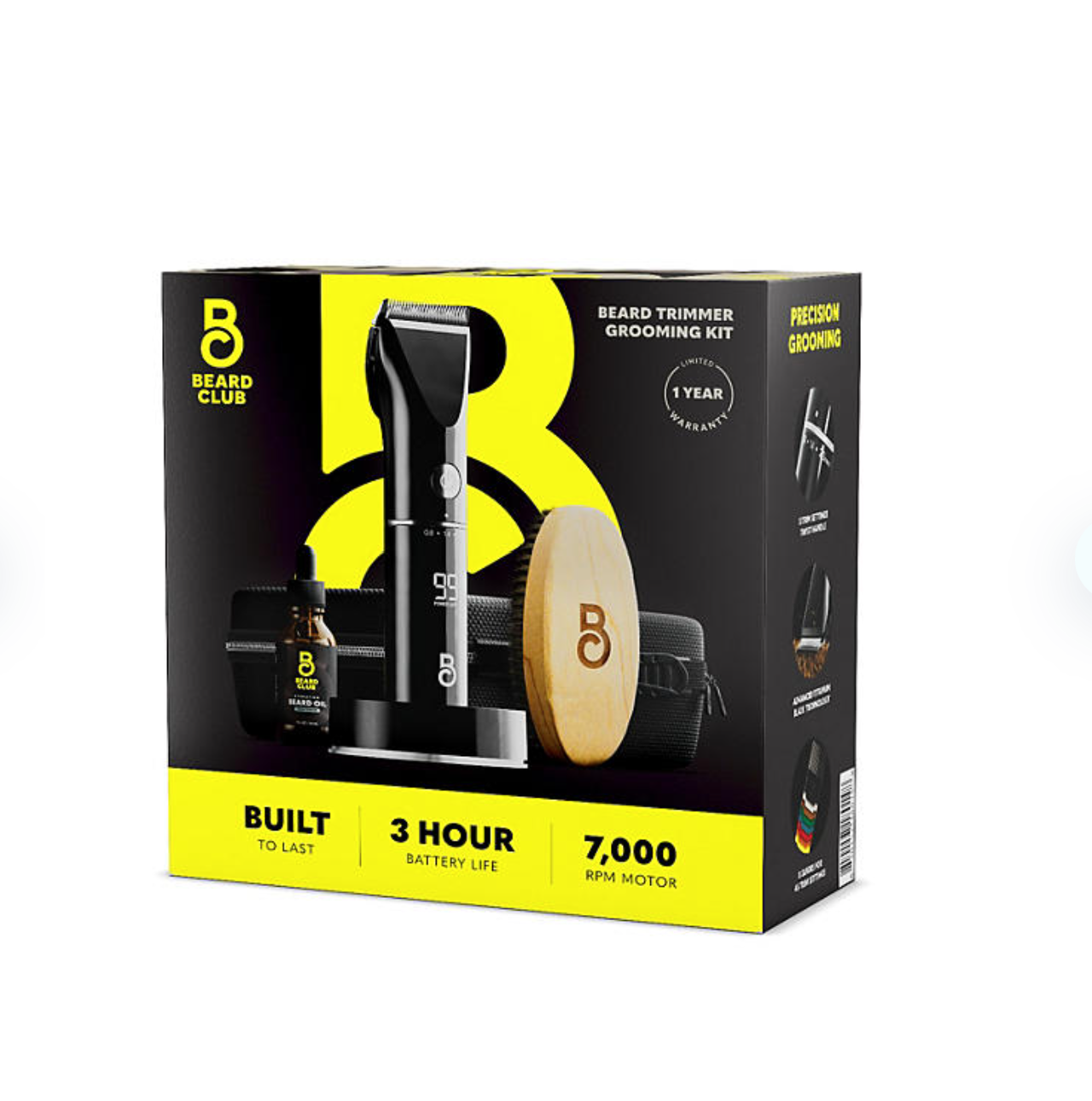 Beard Trimmer & Grooming Kit