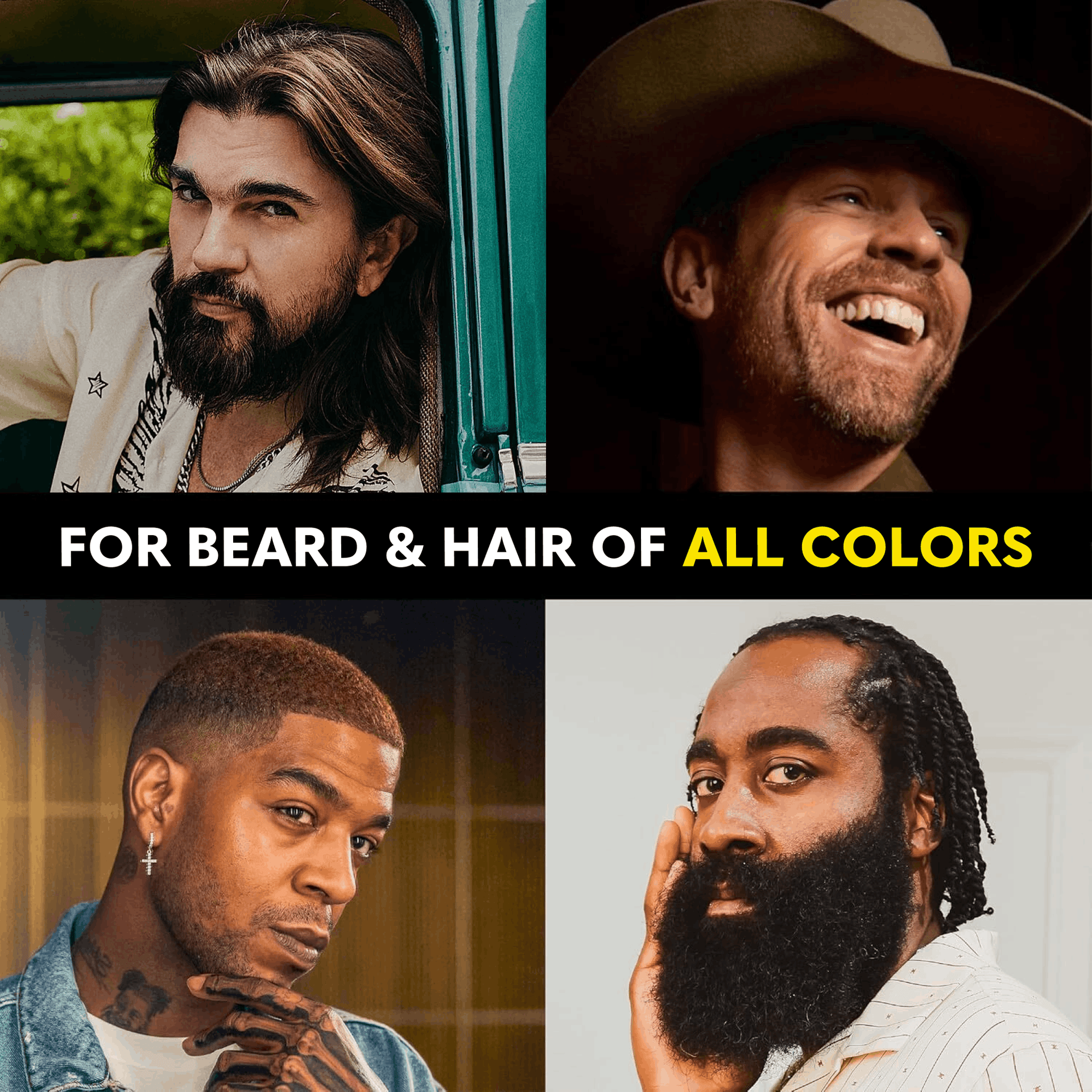Beard & Hair Color