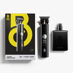 Beard Club T-Blade Beard Edger Trimmer and Signature Blend Cologne Set — Sharp Lines, Smooth Finish, Irresistible Scent