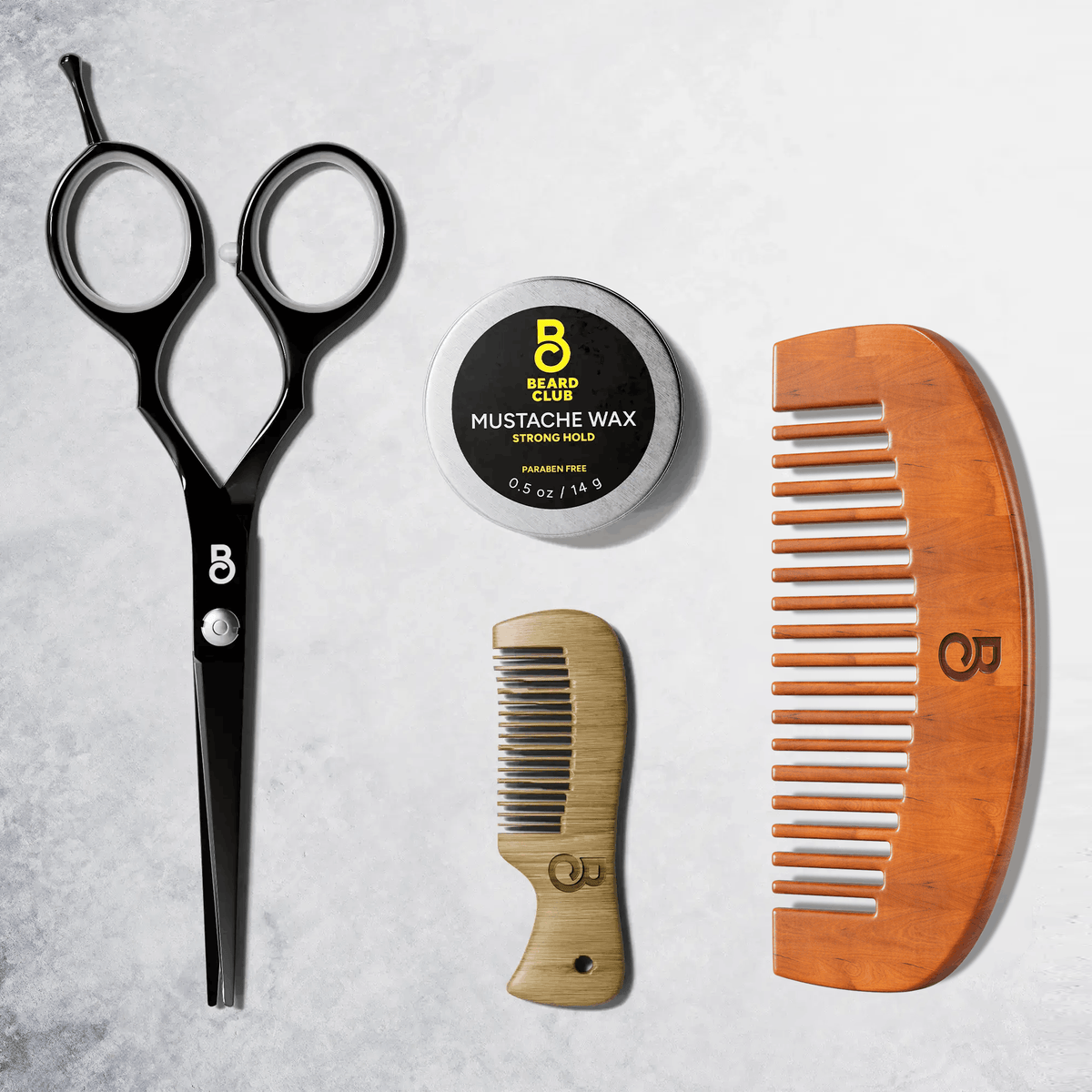 Mustache Care Kit