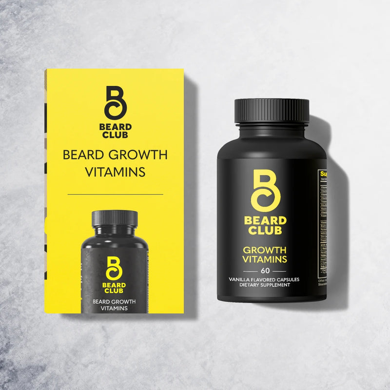 Beard Growth Vitamins