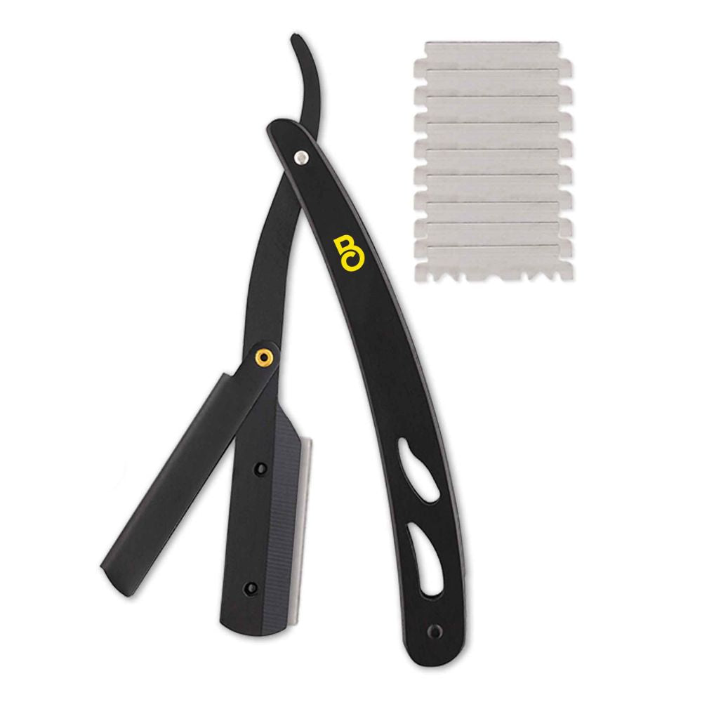Straight Razor | Men's Straight Edge Razor with Blades – The Beard Club